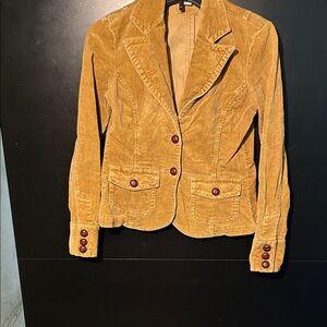 dELiA*s Mustard Corduroy Blazer